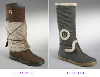 Botas estilo ugg Guess 2010/2011